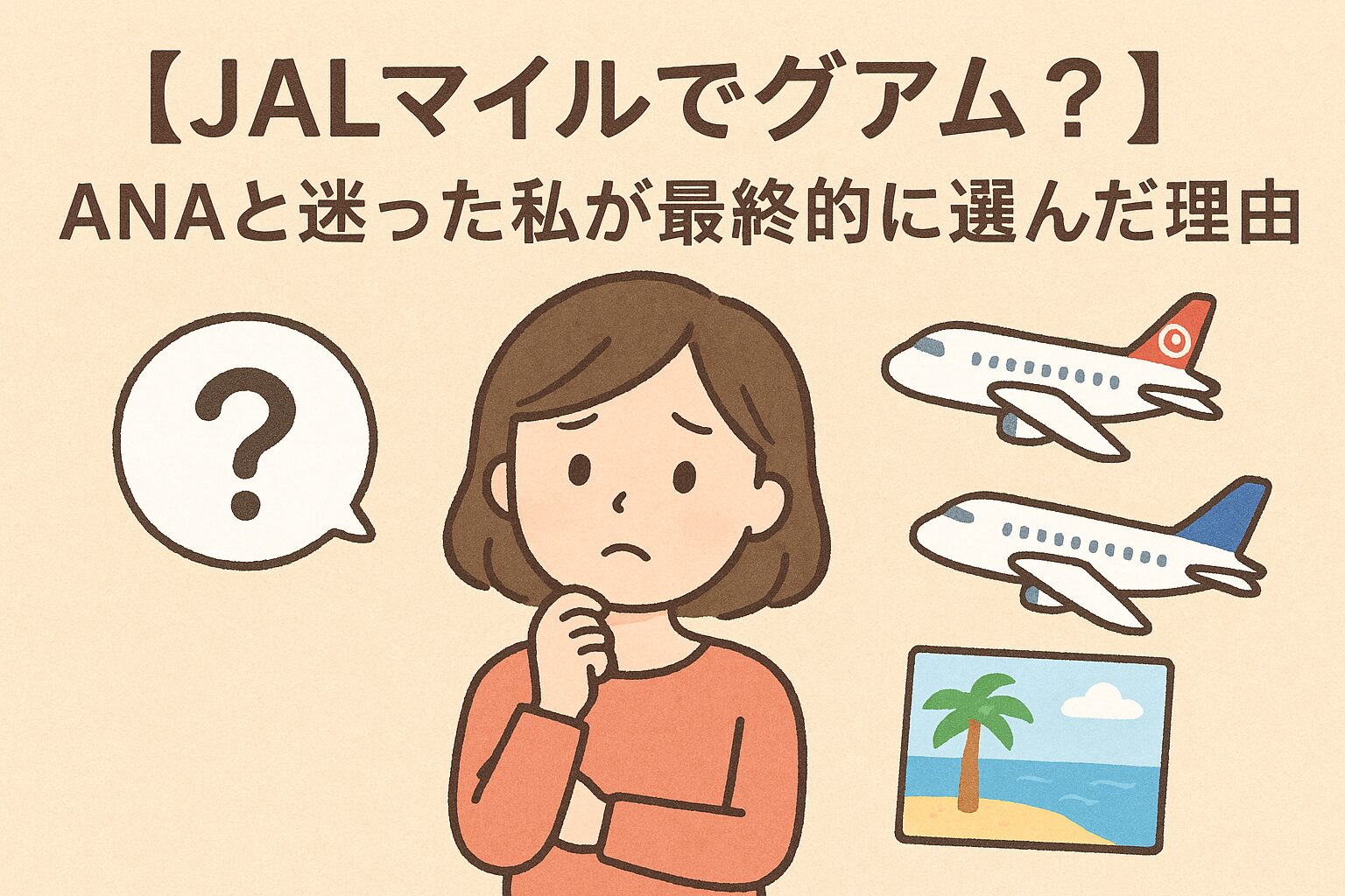 JALマイルと迷った理由のアイキャッチ