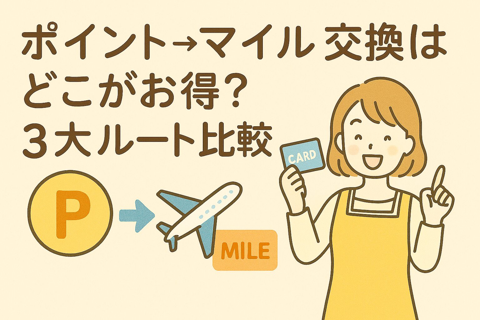 マイル交換ルートのアイキャッチ