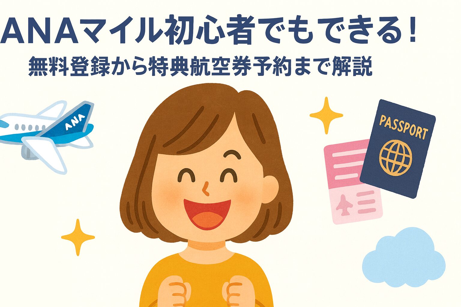 ANA登録と予約のアイキャッチ